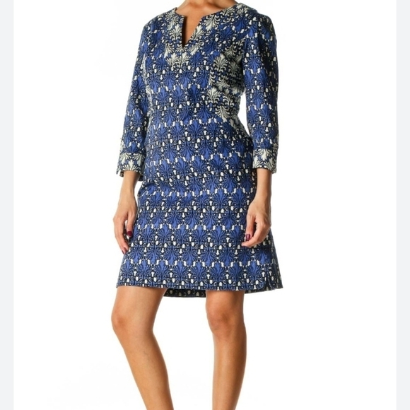 DONNA Morgan print shift dress - Picture 5 of 8